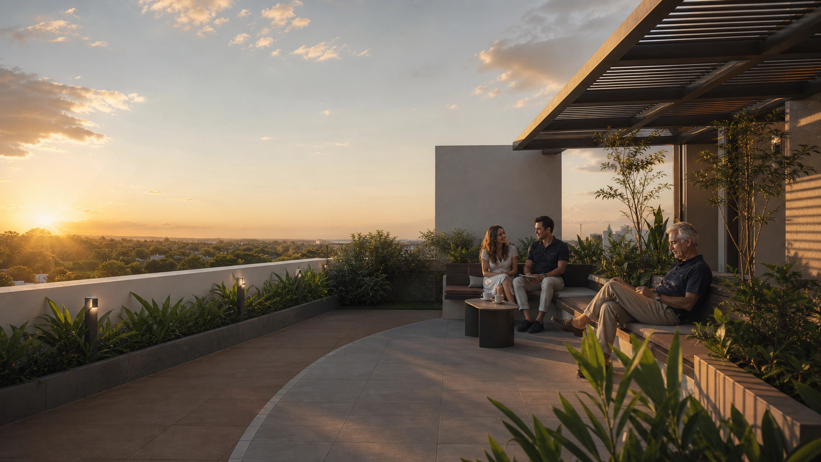 Pause: A quieter rhythm, above the city.